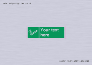 Custom E-Cigarettes/Vaping Permited Sign